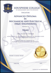 Our sample Certificate – Edusphere College of Technology and Management