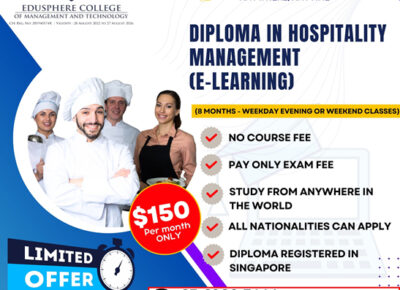 Diploma in Hospitality Management (E-Learning)