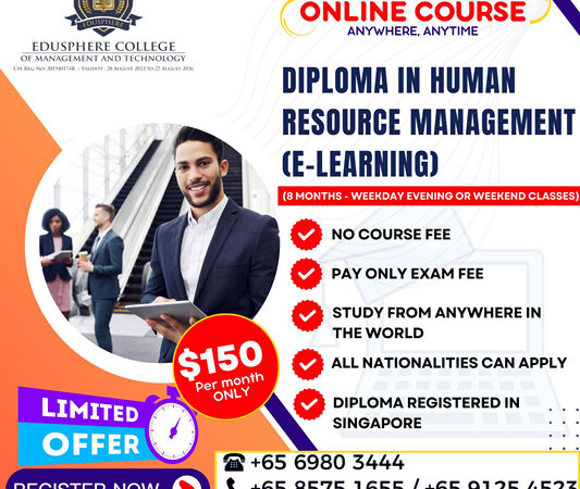 Diploma in Human Resource Management (E-Learning)